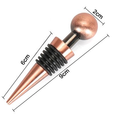Vacuum Wine Stopper, Reusable Champagne Sealer Preserver, Twist Plug, EU Kitchen & Bar Gift Essential, Set Of 4_voghion.com