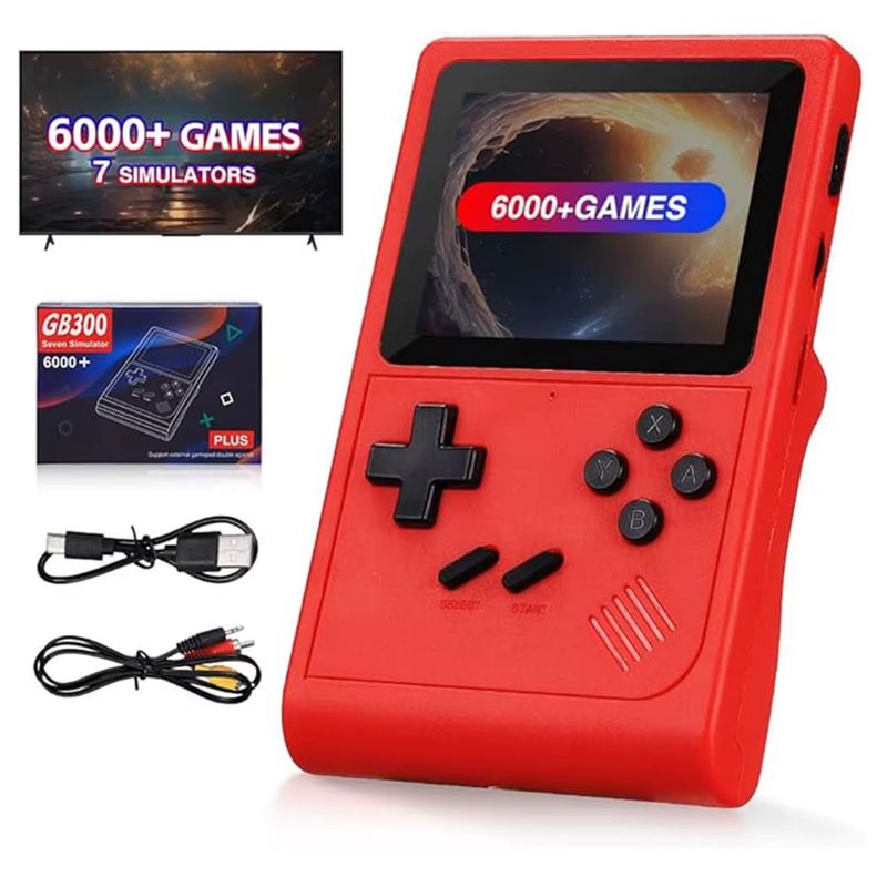 Portable Handheld Game Player 3.0 Inch Retro Game Built-In 8G 6000+ Games_voghion.com