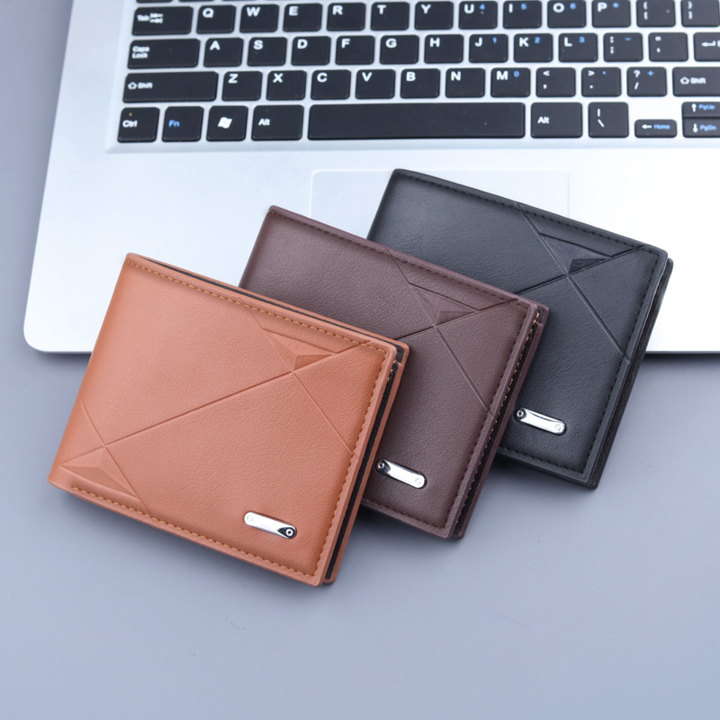 Short wallet wallet card bag all-in-one men's wallet men's wallet folding short clip men's large capacity new models_voghion.com