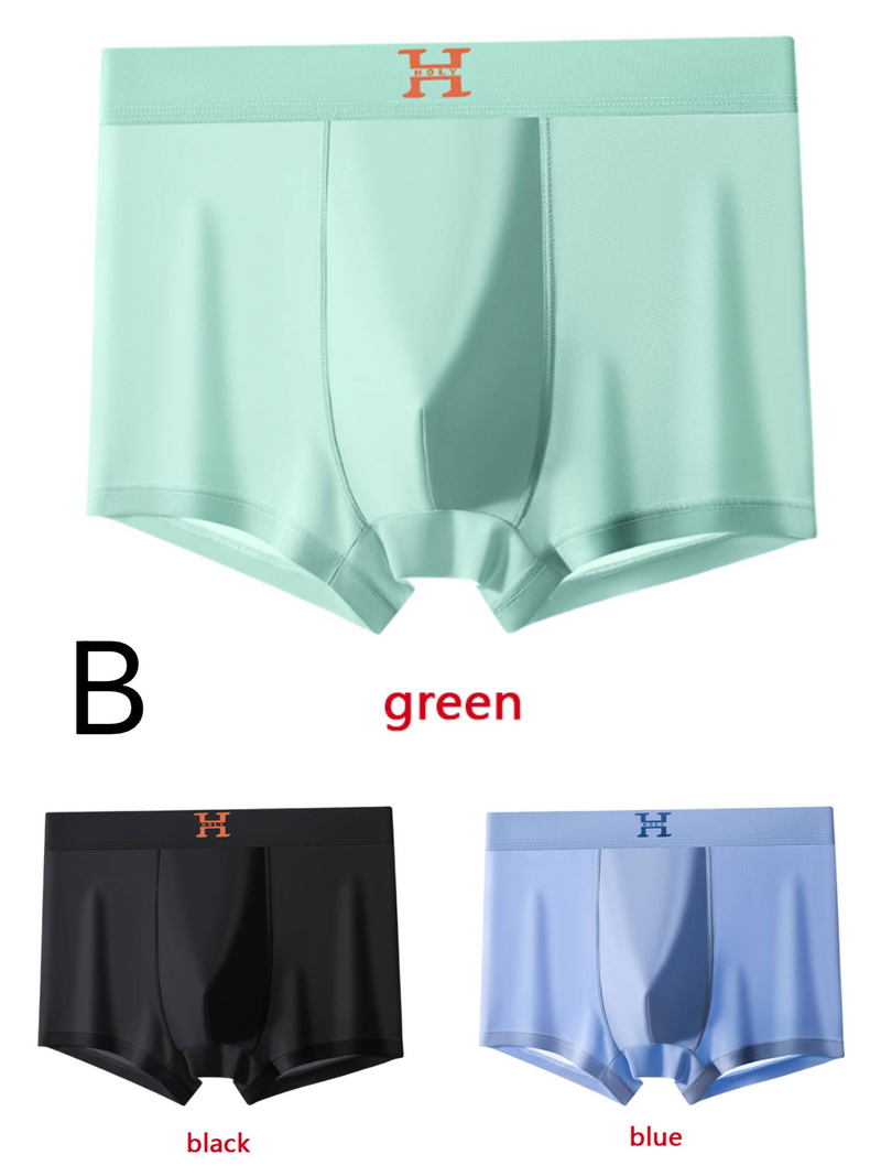4 pezzi/boxer da uomo di alta qualità estivi L-5XL_voghion.com