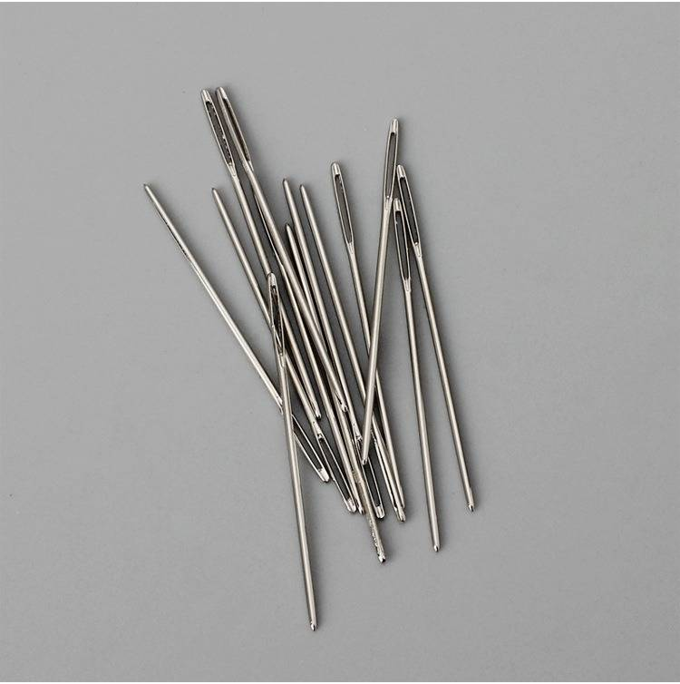 Hochwertige Kreuznadeln mit stumpfem Kopf, mehrere Stärken, 25 Stück/Packung Sticknadeln_voghion.com