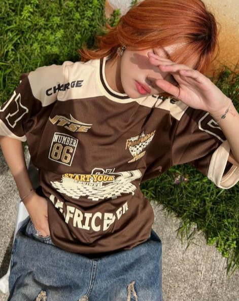 Vyriški drabužiai Aelfric Eden 90s. Dideli marškinėliai Unisex grafiti megzti laisvalaikio marškinėliai Street_voghion.com