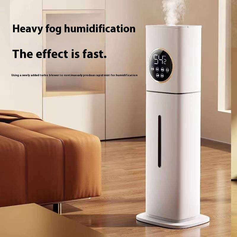 8L Large Capacity Humidifier With UV Sterilization, Remote Control, And Aromatherapy For Home Use_voghion.com