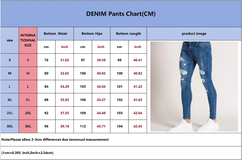 Men's Clothing Washed Men's Tight-fitting Knee Holes European Station 2018 Spring And Summer Thin Men's_voghion.com