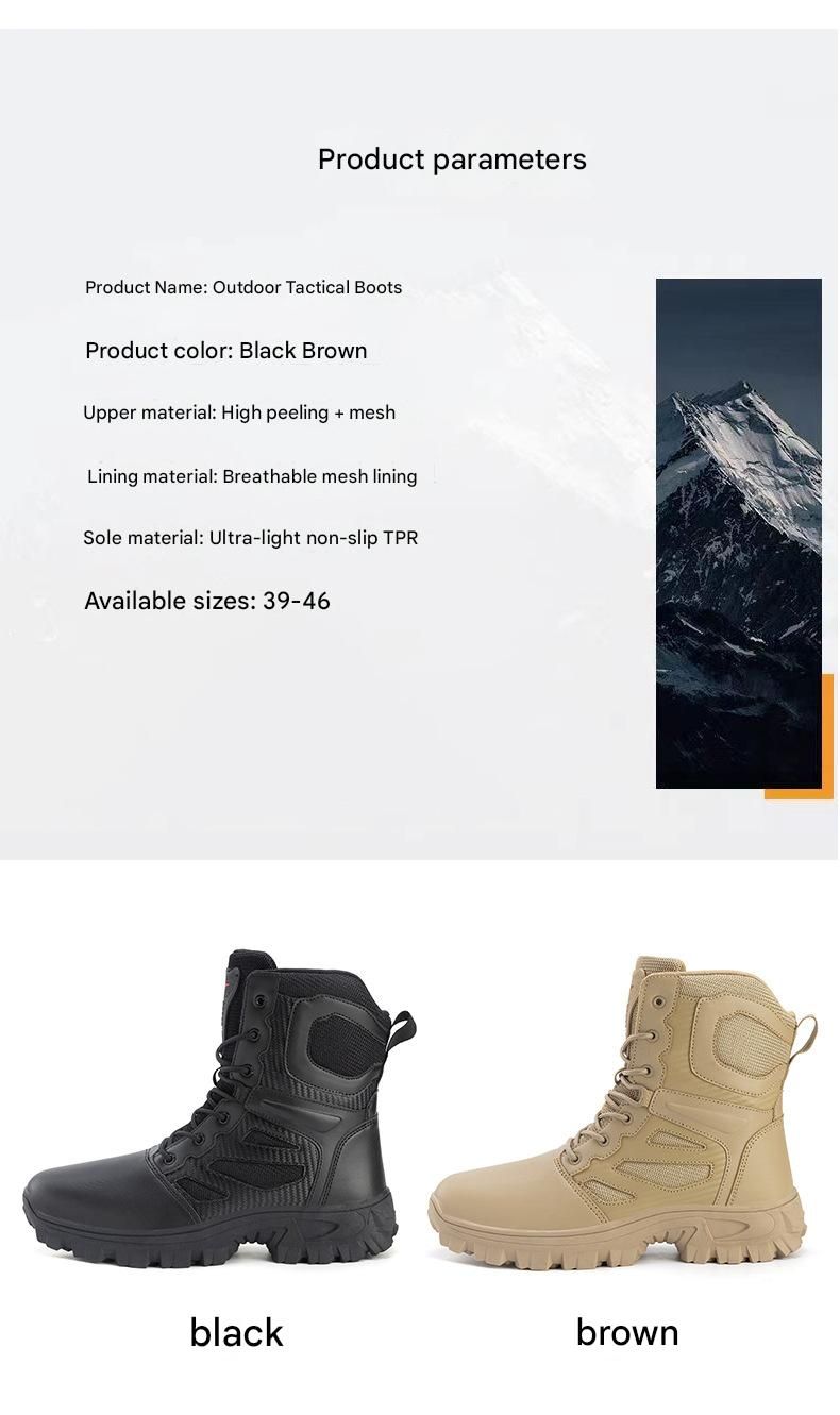 「XGXC」Stivali tattici delle forze speciali, stivali militari Jinjiang, stivali da trekking da uomo per il deserto, stivali da combattimento, stivali da trekking da viaggio_voghion.com