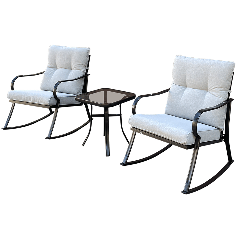 ROCKER SET CHAIR AND TEAPOY OFF-WHITE_voghion.com