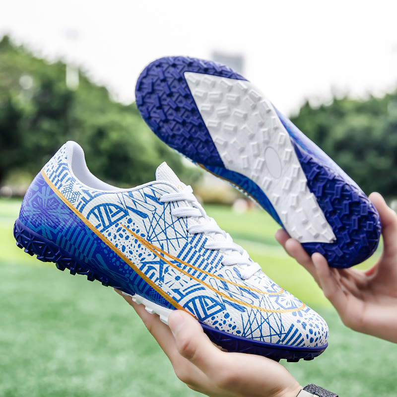 Negozio di fabbrica Le nuove scarpe da calcio basse per ragazzi, comode, ammortizzate, antiscivolo, resistenti alle unghie rotte, scarpe da allenamento per erba_voghion.com