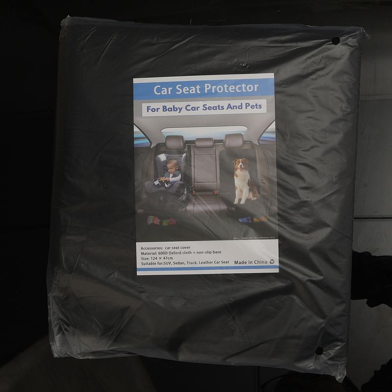 Capa protetora para assento infantil, bebê, animal de estimação, antiderrapante, à prova d'água, anti-riscos, resistente a manchas, com bolsos para palco, carro_voghion.com