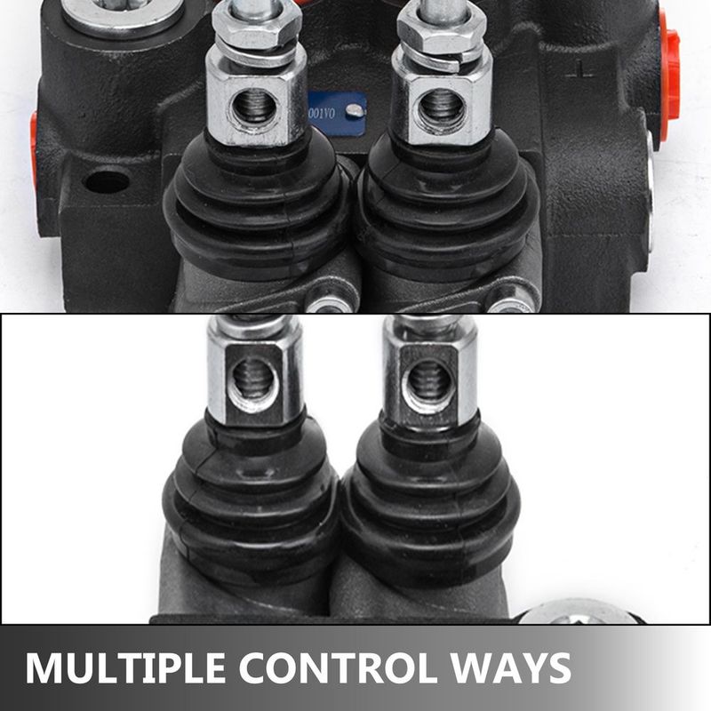 VEVOR Hydraulic Valve 2 Spool Hydraulic Directional Control Valve 11gpm Hydraulic Control Valve Double Acting For Tractors Loaders Tanks_voghion.com