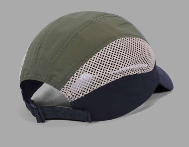 Casquette de baseball en maille à séchage rapide et à couleurs contrastées, avec languette en canard, pour sports de plein air, cyclisme, course à pied, camping, été_voghion.com
