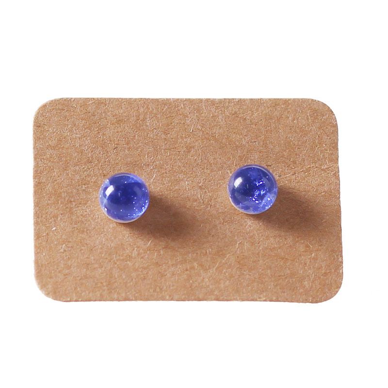 Piccoli ornamenti in ceramica, design dolce, fresco, stile antico, orecchini a perno con motivo a crepe di ghiaccio, con effetto screpolato, per donna_voghion.com