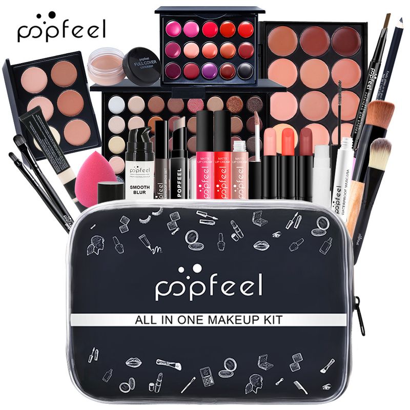 Set di trucco Set di trucco esclusivo Combinazione per principianti Bellezza Ragazza Cosmetici leggeri_voghion.com