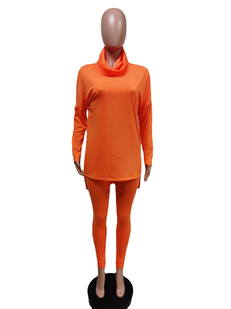Modisches, asymmetrisches Cover-Hüftschlankheits-Zweiteiler-Set für Damen_voghion.com
