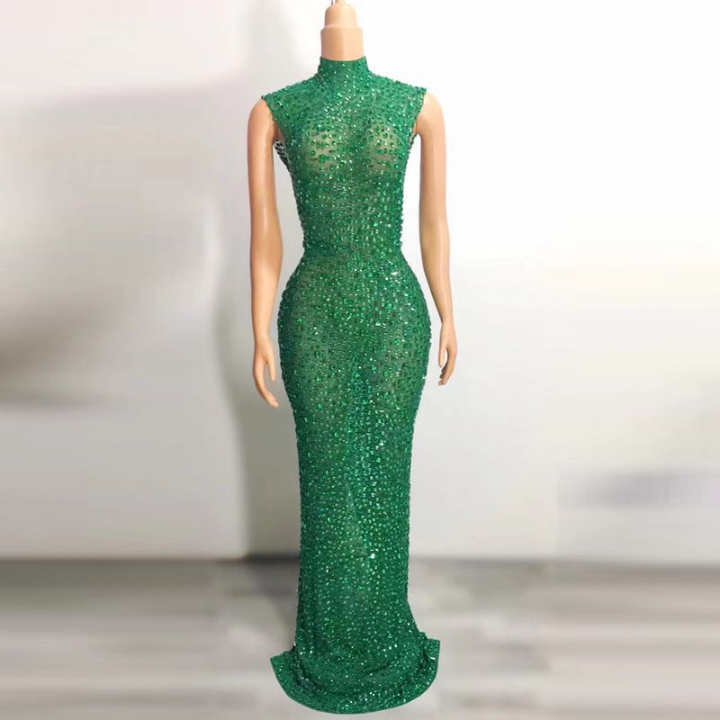 Women's Clothing Novance bridal diamond long prom bride gown mother of the bride long gown party dress_voghion.com