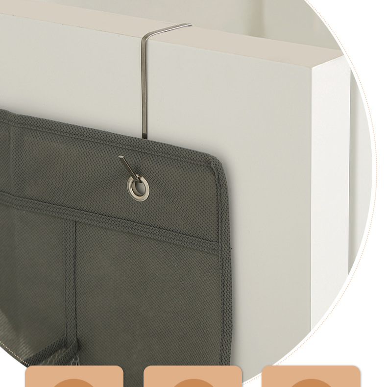Familjearrangör över dörren Mesh Skoorganisator 12-ficks hängande förvaringsväska för garderob Entré Sovsal Utrymmesbesparande väggfäste_voghion.com