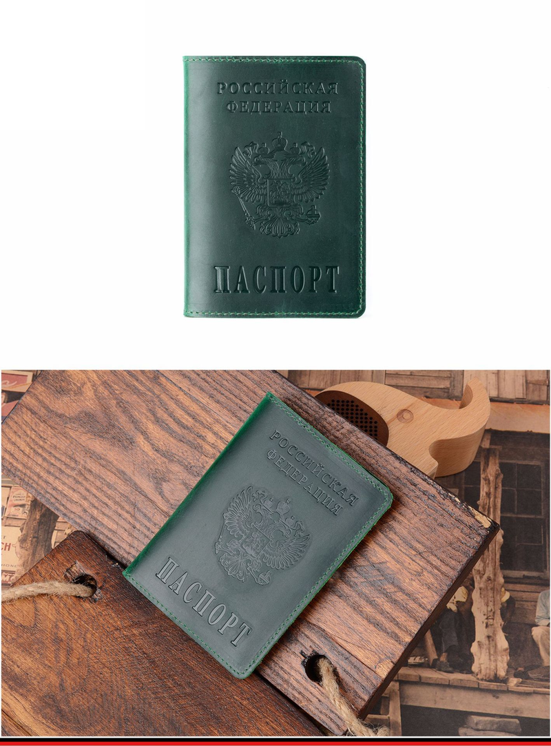 Passport Covers Passport Holder Document Holder Top Layer Cowhide Retro Boarding Card Wallet Card Holder Genuine Leather Passport Book In Stock_voghion.com