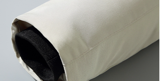 Men's Winter Hooded Puffer Jacket - Lightweight Quilted Coat With Stand Collar (280g Filling, S-4XL, Black/White/Red)_voghion.com