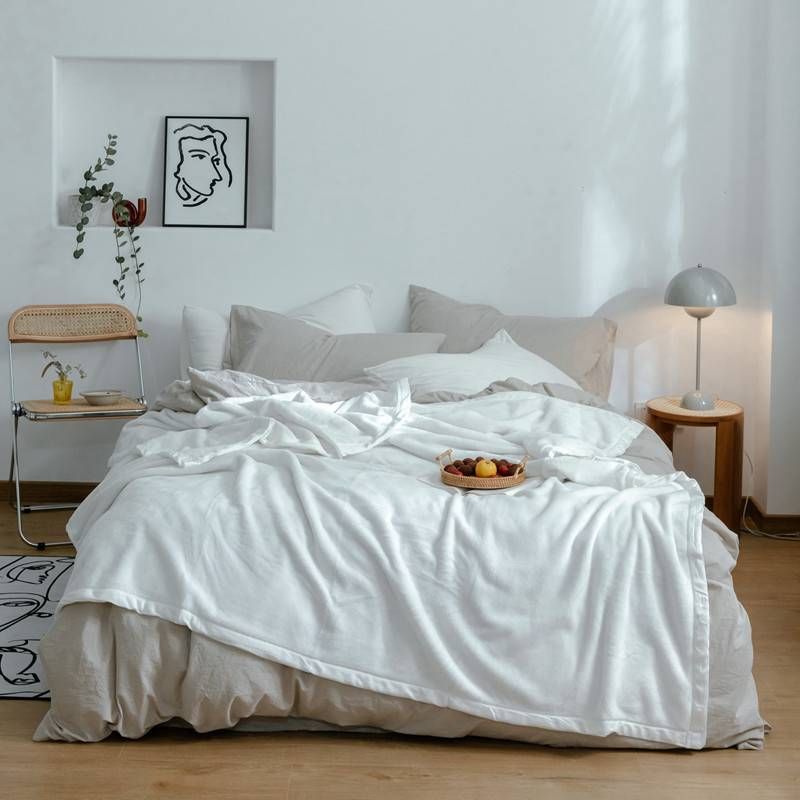 Coperta in pile di zibellino di alta qualità – Coperta invernale ultra morbida con motivo geometrico, 150x230 cm/200x230 cm/230x260 cm, stile nordico (colori multipli)_voghion.com