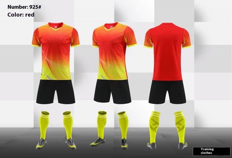Rapid Training Team Uniform, Moisture Absorbing And Breathable Quick Drying Jersey, New Sportswear, Football Suit Set_voghion.com