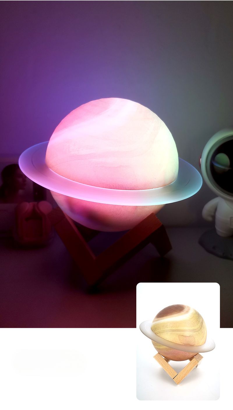 New Remote Control Bluetooth Atmosphere Light New Creative Birthday Gift Practical Graduation Moon Lamp Speaker Desktop_voghion.com