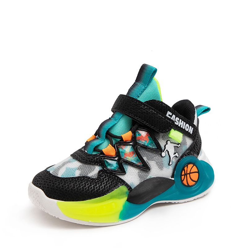 Mother&Kids Children's basketball shoes Boys and girls running shoes Fashion casual student children's shoes_voghion.com