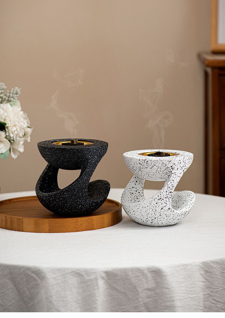 Moderne kreative Harz hängen Topfform Handheld Aromatherapie Brenner Home Dekoration arabischen Räucherstäbchenhalter_voghion.com