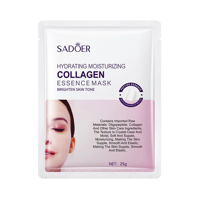SADOER Polypeptide Collagen Essence Hydrating Moisturizing Lifting Facial Care Mask_voghion.com