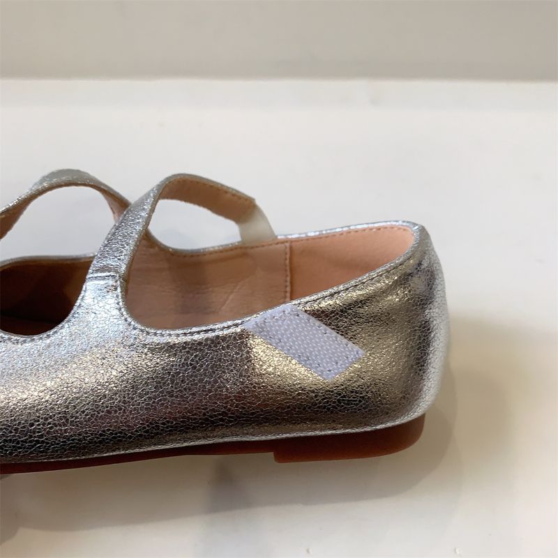 Nouvelles chaussures simples pour enfants avec velcro croisé, chaussures de spectacle pour bébé princesse_voghion.com