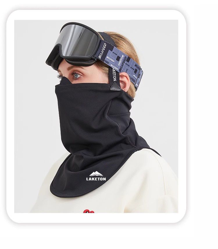 Ski-Gesichtsschutz, Winter, winddicht, kältebeständig, Fahrradkopfbedeckung, V-Face, Fleece-gefüttert, warm, atmungsaktiv, wärmer, Halsmanschette für_voghion.com