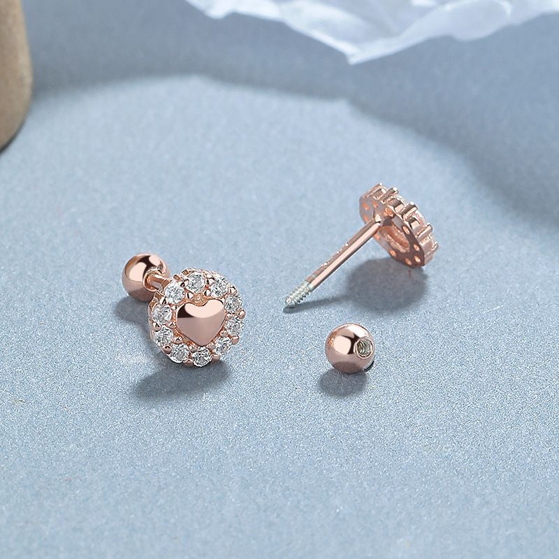 Orecchini a forma di cuore con perno, nuovi orecchini alla moda, stile semplice e versatili, per le donne_voghion.com
