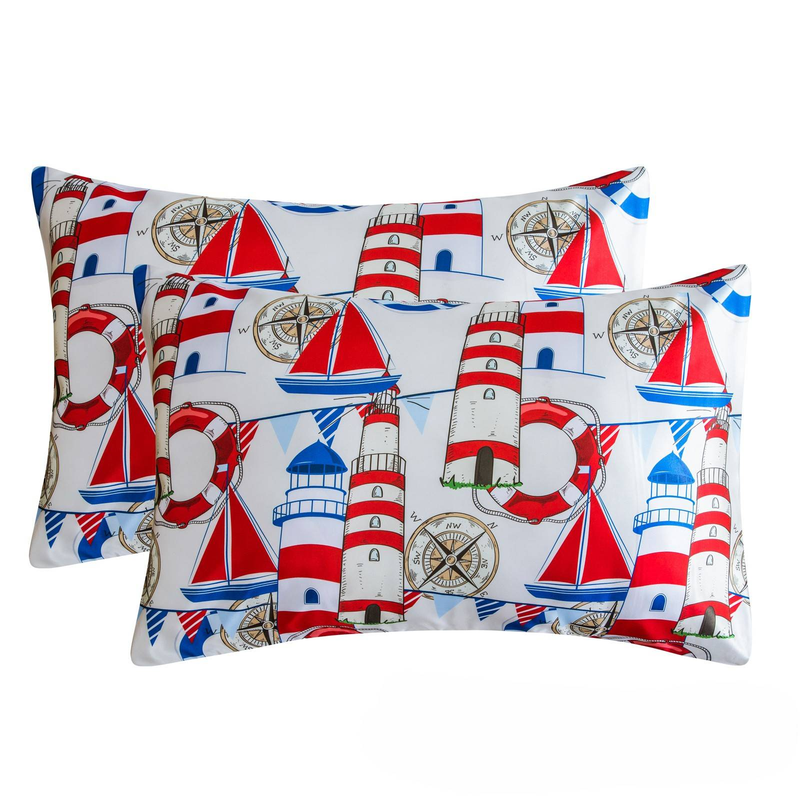 Silky Satin Pillowcase Printed Satin Pillowcase,Similar To Silk Pillowcase, Pillow Case For Sleeping Women With Envelope Closure_voghion.com