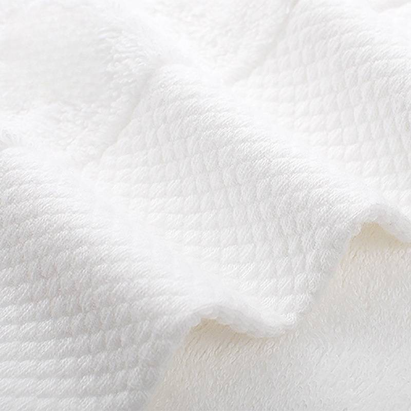16-Single Ply Spiral Cotton Towel - 40x80cm Platinum Jacquard Hotel Towel With Custom Embroidery/Printing_voghion.com