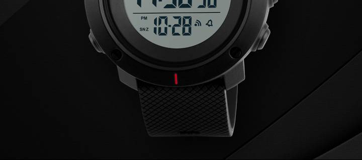 1213 Smartwatch: 50M Waterproof, Digital Display, Fitness Tracker Sports-ready Design Black Durable Strap_voghion.com
