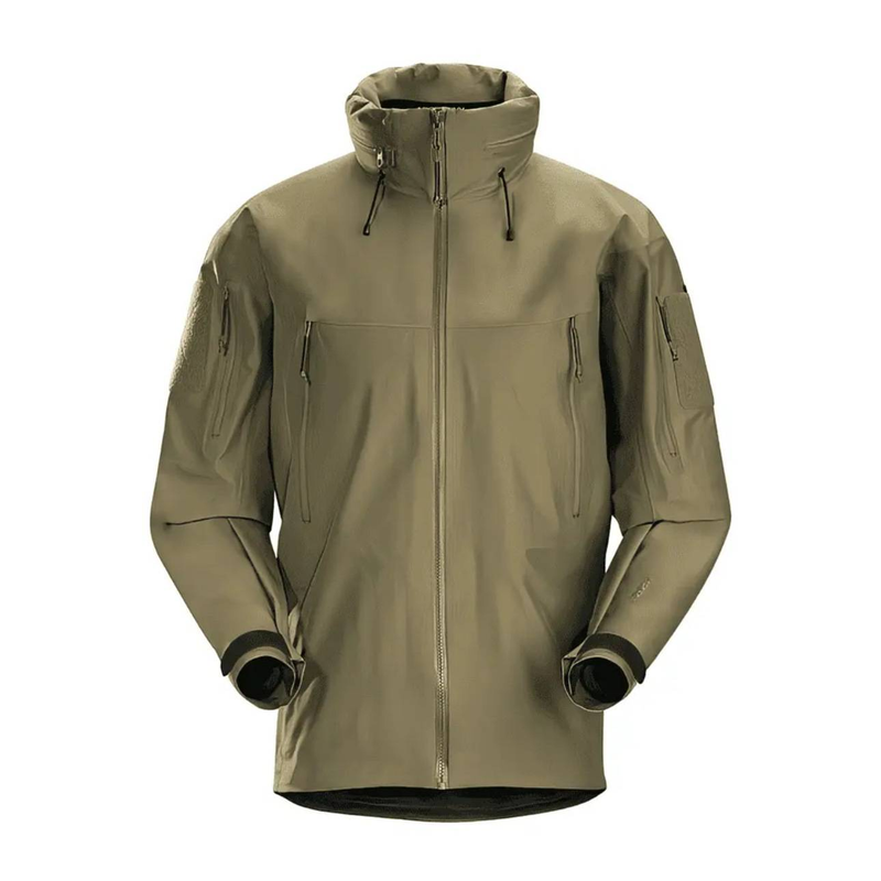 Koosspeak Outdoor Jacket Men's Full Overflow Military Windproof Waterproof Hooded Tactical Jacket Men's And Women's Hard Shell Mountaineering Clothing_voghion.com