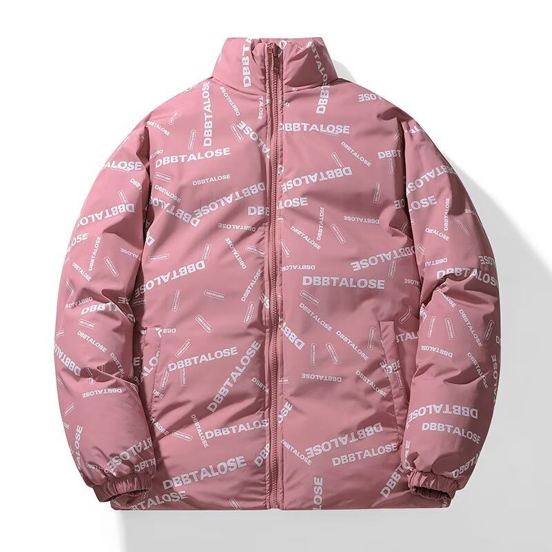 Reversible Quilted Jacket For Men – Heavyweight Dual-Layer Design, Streetwear Minimalist Style, All-Season Versatility (M-4XL, Polyester Fill)_voghion.com