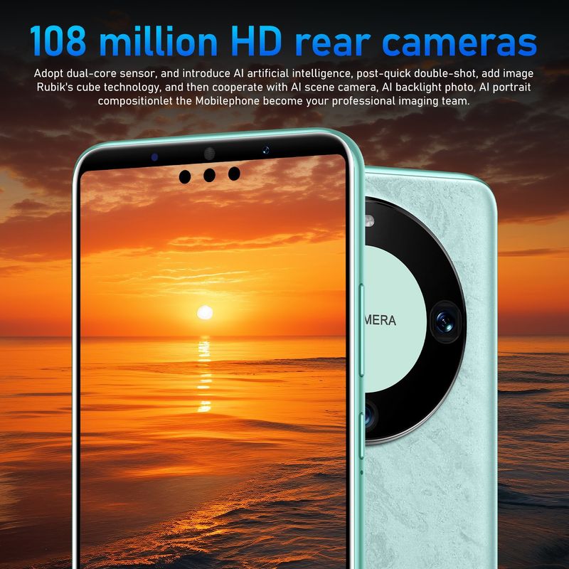 Android 8.1 Mobile Phone: MA60 Pro Edition W/ 1 GB Memory & Extended Capacity Of 16 GB_voghion.com