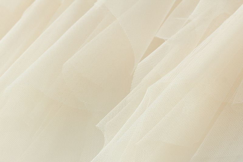 new autumn style temperament high waist slimming super fairy flower bud irregular mesh skirt female 8063_voghion.com