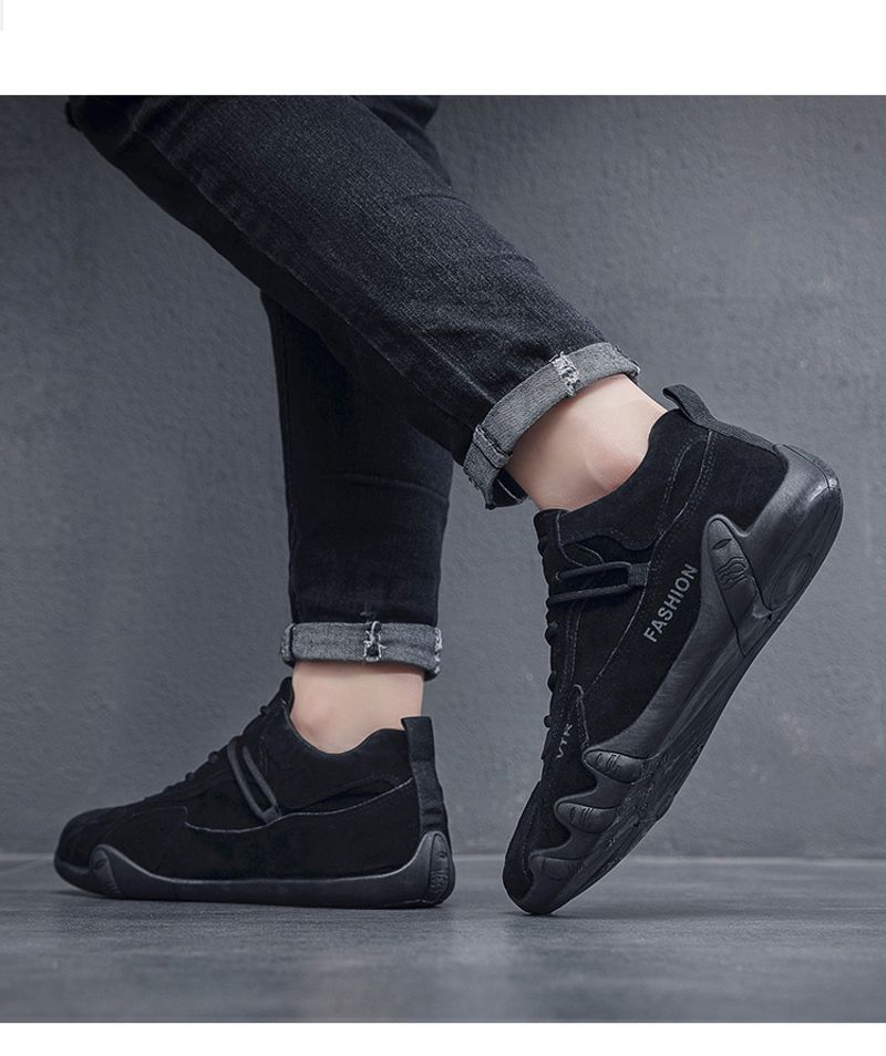 Spring Men's Breathable Site Work Non-slip Sneakers Casual Shoes_voghion.com