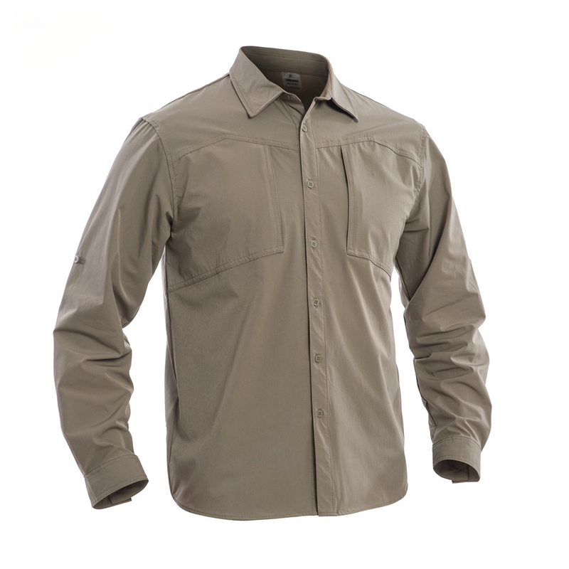 Camicia elasticizzata tattica da esterno ad asciugatura rapida in tessuto di seconda generazione Paving Eagle Explorer PLY-31_voghion.com