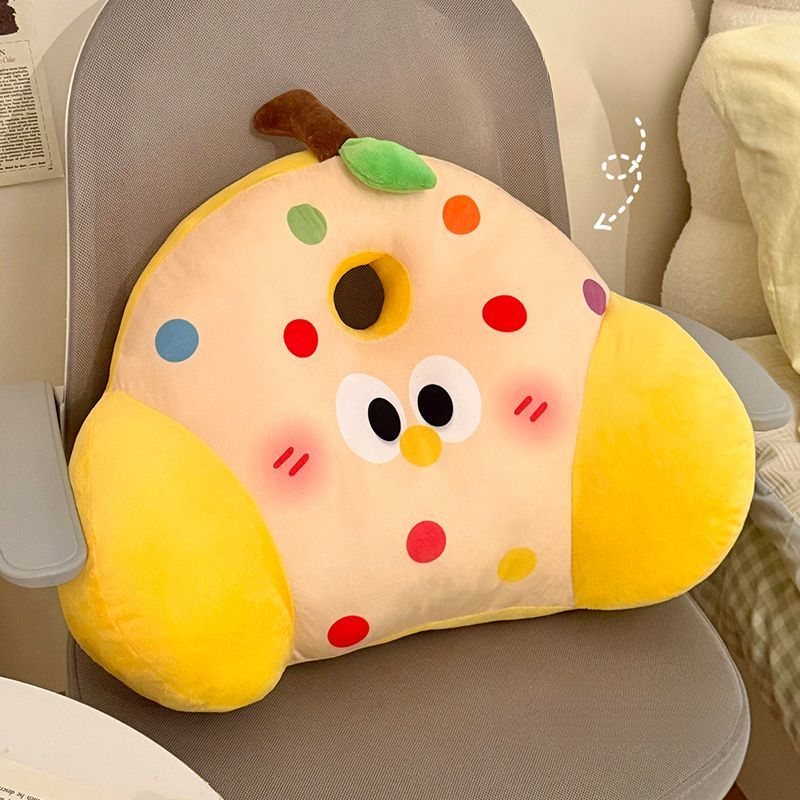 Backrest Lumbar For Office Long Sitting Artifact Workstation Waist Support Cushion Student Chair Bed Sofa Pillow_voghion.com