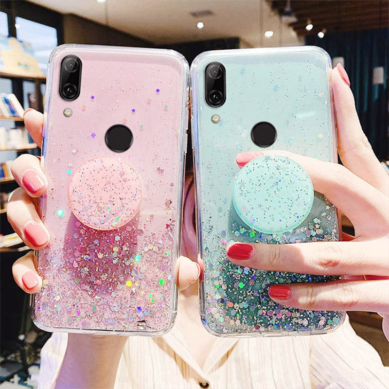 Bling Glitter Case For Huawei Y8S Y6P Y5P Y7A Y7P Y8P Y9 Prime Y7 Y6 Y5 2019 2018 Cases On Huawei Honor 10i 8X 8A 10 Lit_voghion.com