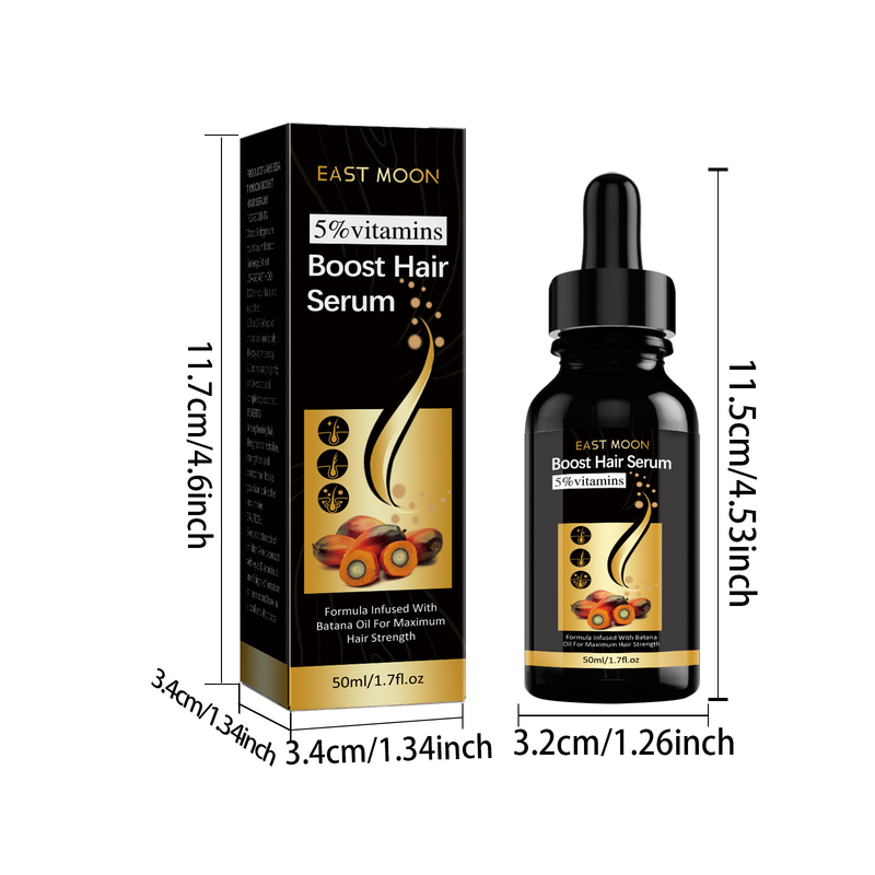 EAST MOON essence Anti cădere Îngrijire fermă, puternică, groasă și hrănitoare pentru rădăcinile dense_voghion.com