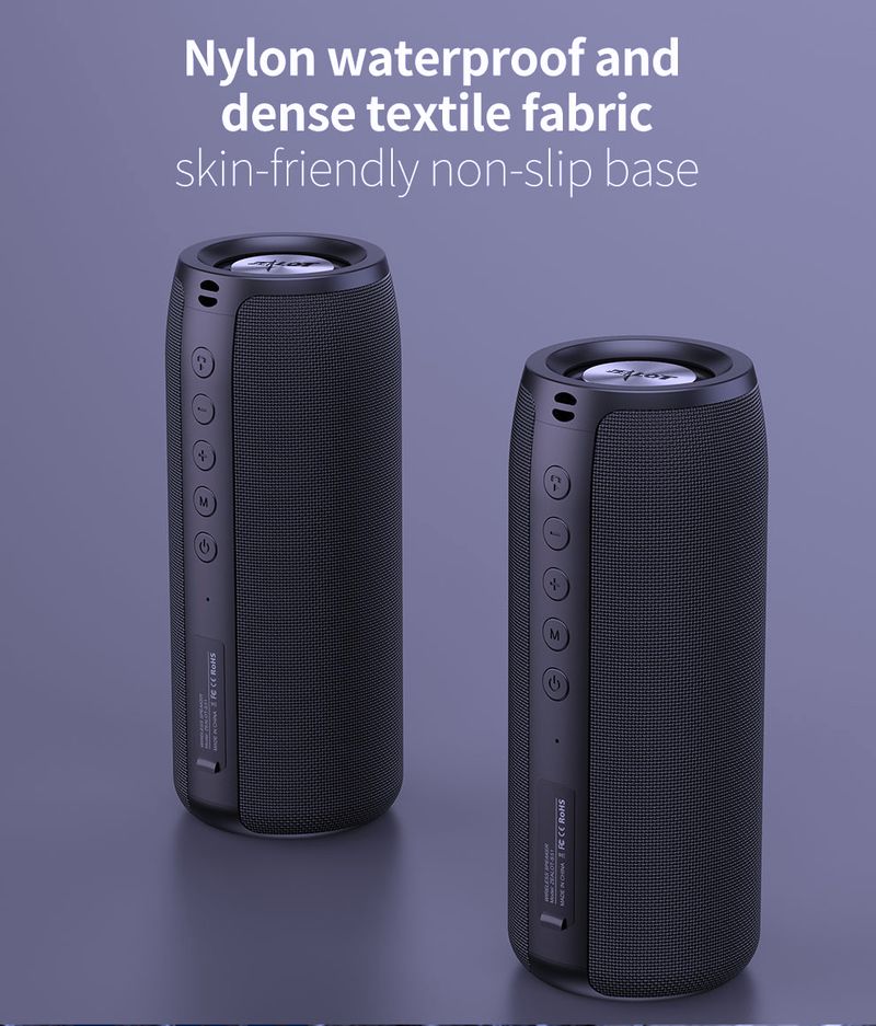 Haut-parleur Bluetooth ZEALOT S51 Barre de son sans fil TWS Portable Basse lourde Stéréo Support AUX Carte Micro SD Lecture de disque USB_voghion.com