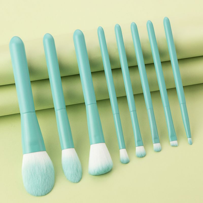 8 pcs makeup brushes set makeup tools beauty portable factory GUJHUI_voghion.com