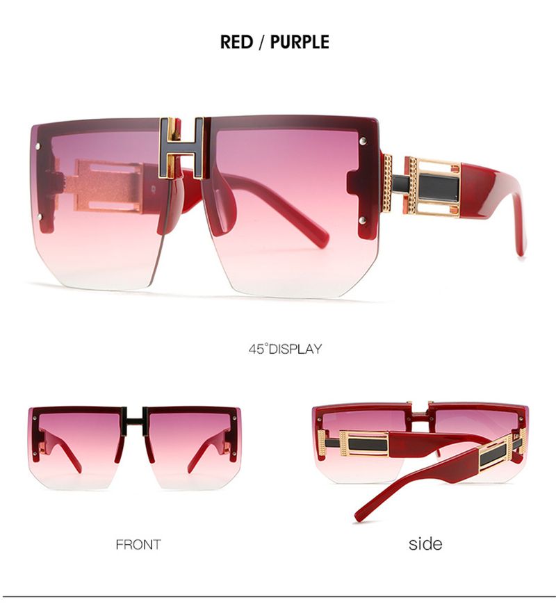 Mode Neue Mode Vintage Quadrat Sonnenbrille Für Frauen Männer Marke Retro Overside Rahmen Brille Fahren Polarisierte Brillen UV400_voghion.com