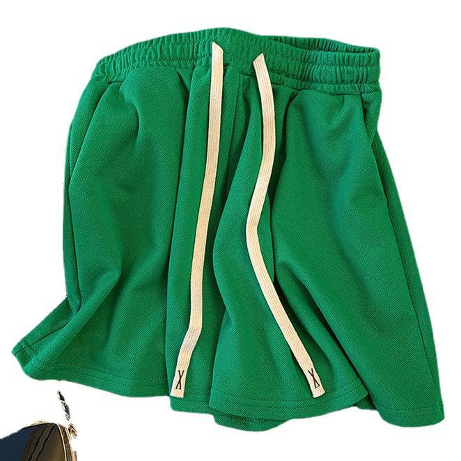 Vêtements pour femmes, ample, mince, décontracté, sport, mode, col polo, haut, short, costume deux pièces_voghion.com