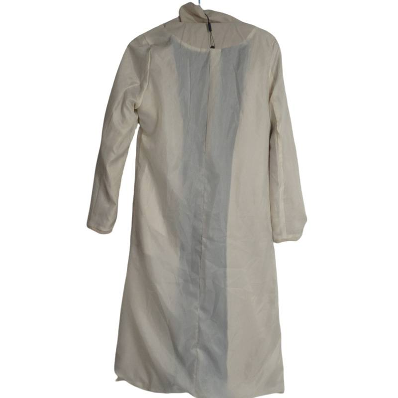 Cappotto lungo da donna con cintura in vita e temperamento da dea_voghion.com