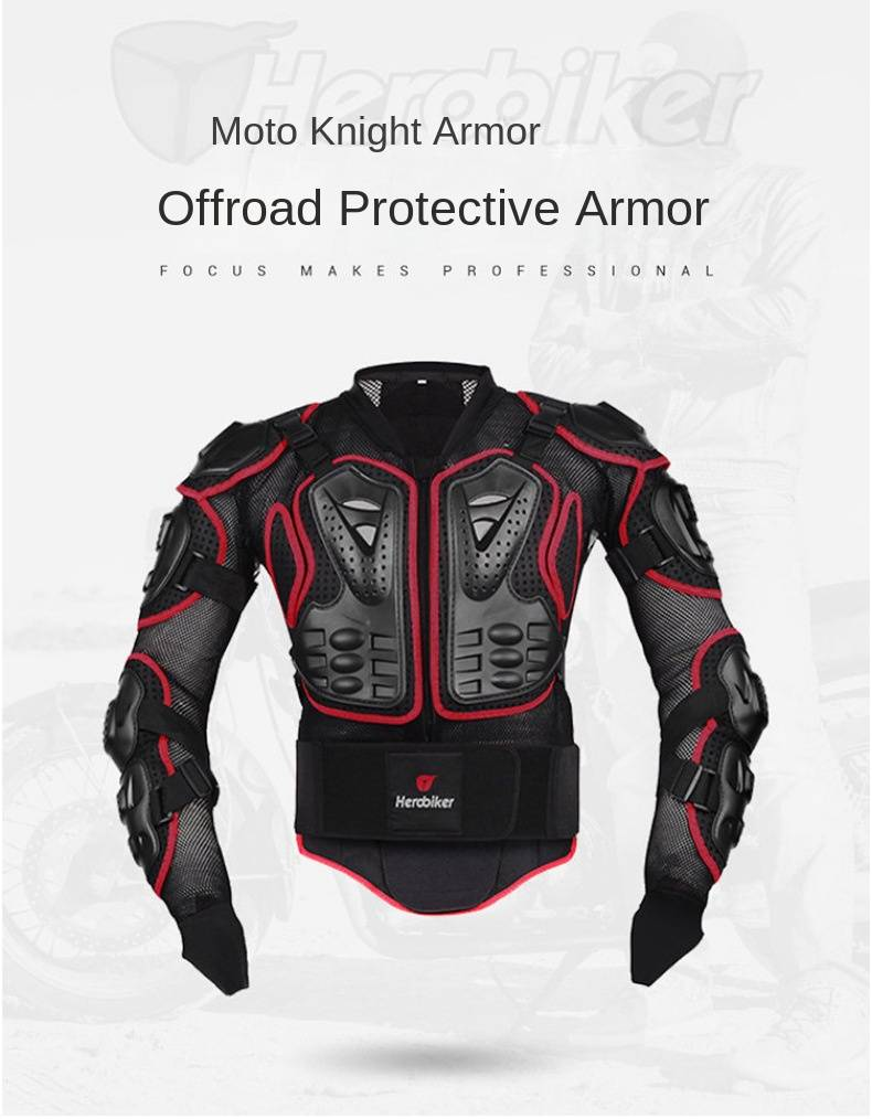 NOKO-Motorcycle Protective Armor, Off-road Riding Anti-fall Leggings, Elbow Pads, And Chest Guards._voghion.com