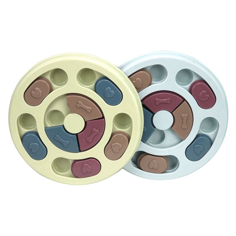 Tierbedarf, pädagogisches Futter für kleine und mittelgroße Hunde, Anti-Erstickungs-Napf, Futternapf mit Anti-Verschluckungs-Funktion, Katzenspielzeug_voghion.com