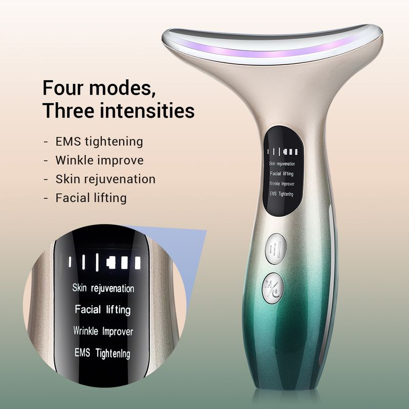 Skønhed hals instrument Hjem nakke massager løft til farve lys øm hud for at fjerne hals linjer skønhed instrument_voghion.com